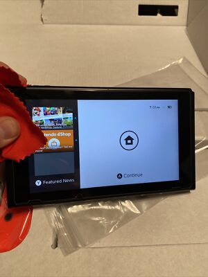 Switch 2017年 Nintendo Switch Red Blue Console Original Box V1 Low Serial