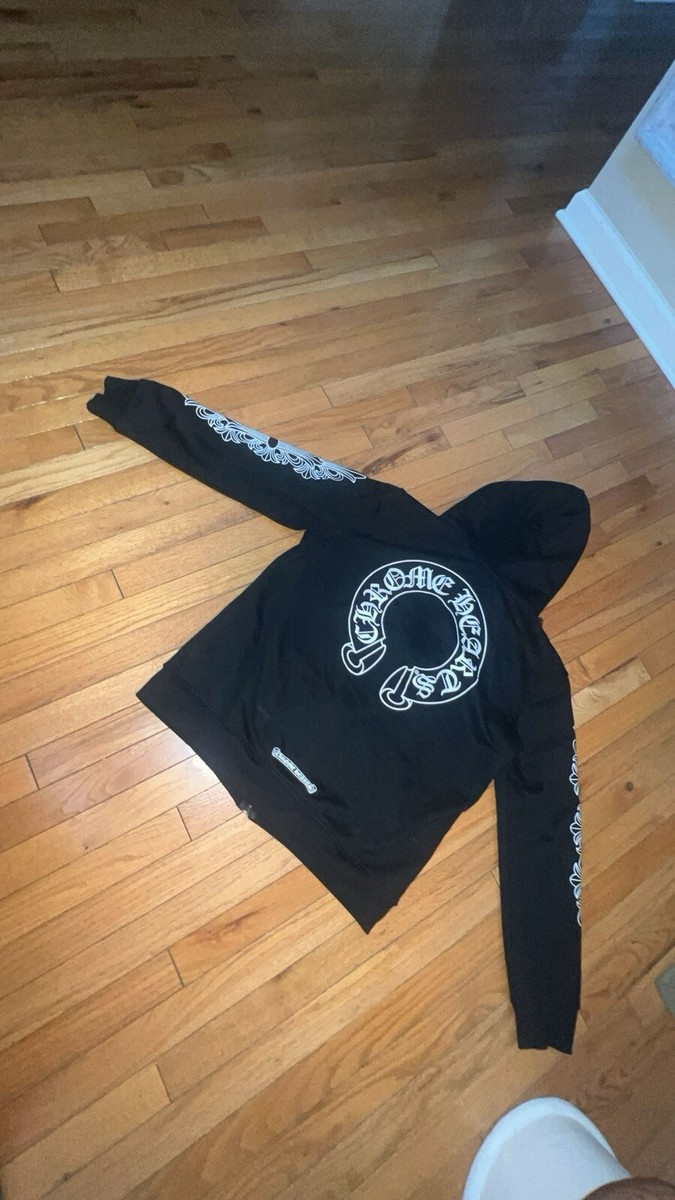 Authentic Chrome Hearts Floral Hoodie Zip Up Size Medium | eBay