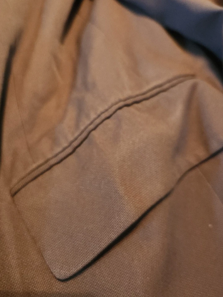 John Henry Para Hombres Talla 40R Gris Traje Chaqueta Blazer Vintage 3 Botones Muesca Foto 4 de 4