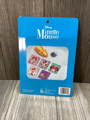 Disney Minnie Mouse Bathtub Anti-Slip Safety Tub Treads 5PK NEW - Picture 10 of 12