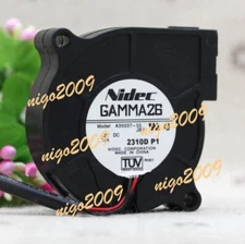 1PC Nidec A35037-55 12V 0.10A 2-Wire Quiet Centrifugal Turbo Blower Cooling Fan*