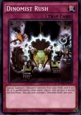 2016 Yu-Gi-Oh Breakers of Shadow #BOSHEN073 Dinomist Rush C