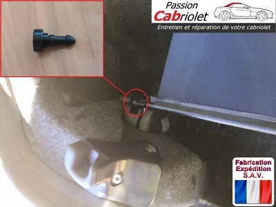 Guide tendelet capteur rideau Peugeot 206 CC toit escamotable capote 8484A1