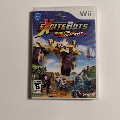 Excitebots: Trick Racing (Nintendo Wii, 2009) Tested Working Wii Game