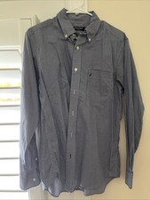 Nautica Slim Fit Button Down Shirt, Wrinkle Resistant, Men  s Medium