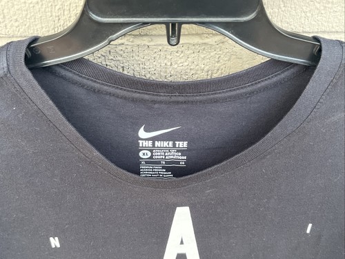 NIKE AIR BRAND MARK 2 AIR BLACK SHIRT MENS SIZE XL ( 806962-010 ) - Picture 4 of 10