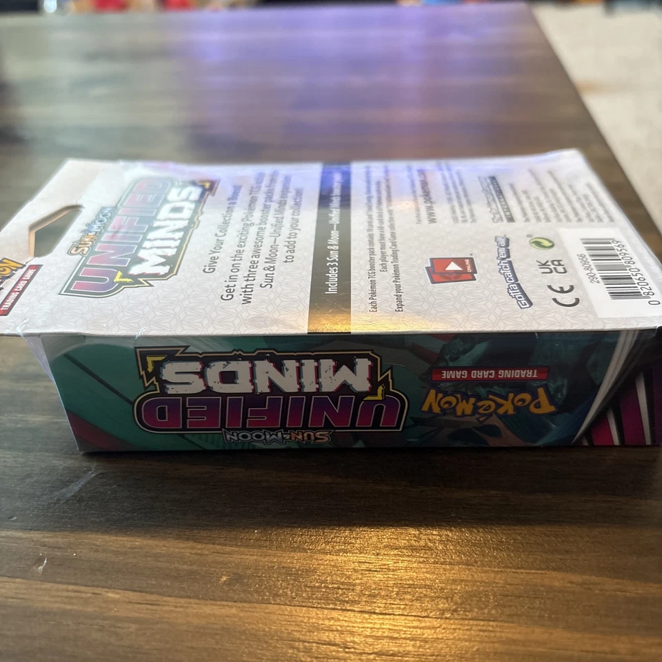 Unified Minds Pokemon Sun and Moon Booster Packs of 3 Hanger Factory Sealed New - Image 3 of 4