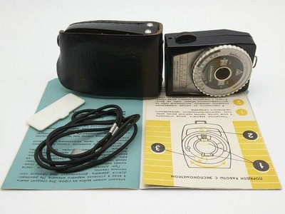 Leningrad-4 Exposure Meter Soviet Russia Used DIN GOST Serial #1587B