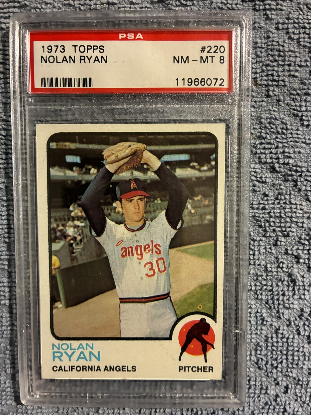 1973 Topps Nolan Ryan #220 PSA 8 NM-MT