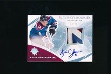 2010-11 Upper Deck Ultimate Rookies Auto Patch #112 Kevin Shattenkirk 04/35