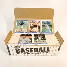 1984 Fleer Baseball 450+ Card Vending Box Commons Set Builder Lot Vintage
