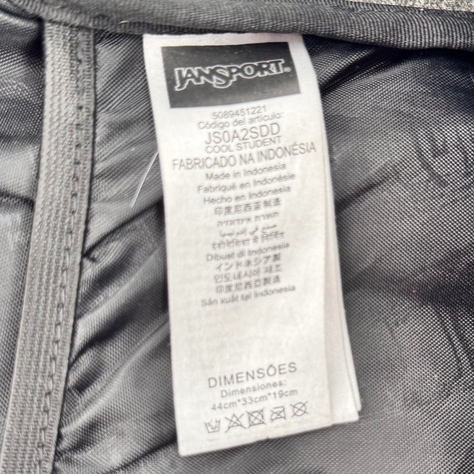 Jansport Cool Student Multi-function Backpack Hea… - image 7