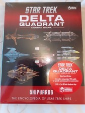 EAGLEMOSS STAR TREK, ENCYCLOPEDIA OF STAR TREK SHIPS, THE BORG AND DELTA QUDRANT