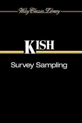 Survey Sampling (Wiley Classics Libary) | L Kish | Taschenbuch | Englisch | 1995