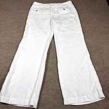 INC International Concepts Pants Women 10 Whi...