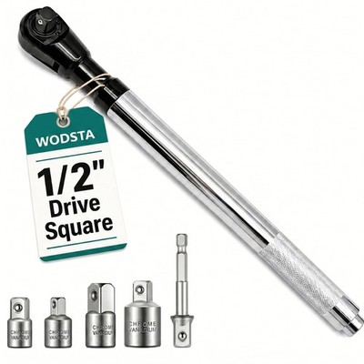 1/2'' Offset Extension Wrench Electric Ratchet Wrench Extension with 3/8'' to 1...