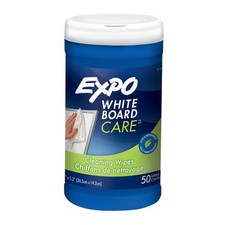 Expo Dry-Erase Board Cleaning Wet Wipes, 6 x 9, 50/Container, 3/Pack