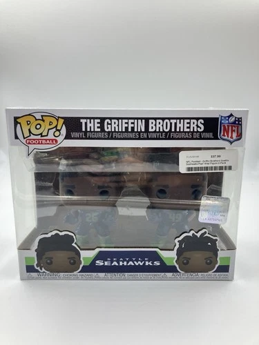Funko Pop! NFL Seattle Seahawks The Griffin Brothers #26 #49 Vinyl Figure- NEW