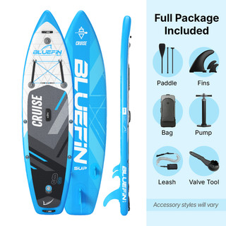 Bluefin Cruise SUP Blue |Stand Up Inflatable Paddle Board| 9 8 EX DEMO V4