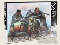 German Motorcyclists, Wwii / 1:35 - Masterbox 35178