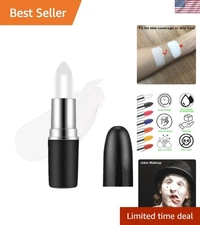 White Face Body Paint Stick, Clown Makeup Foundation, Eye Black for Baseball ...