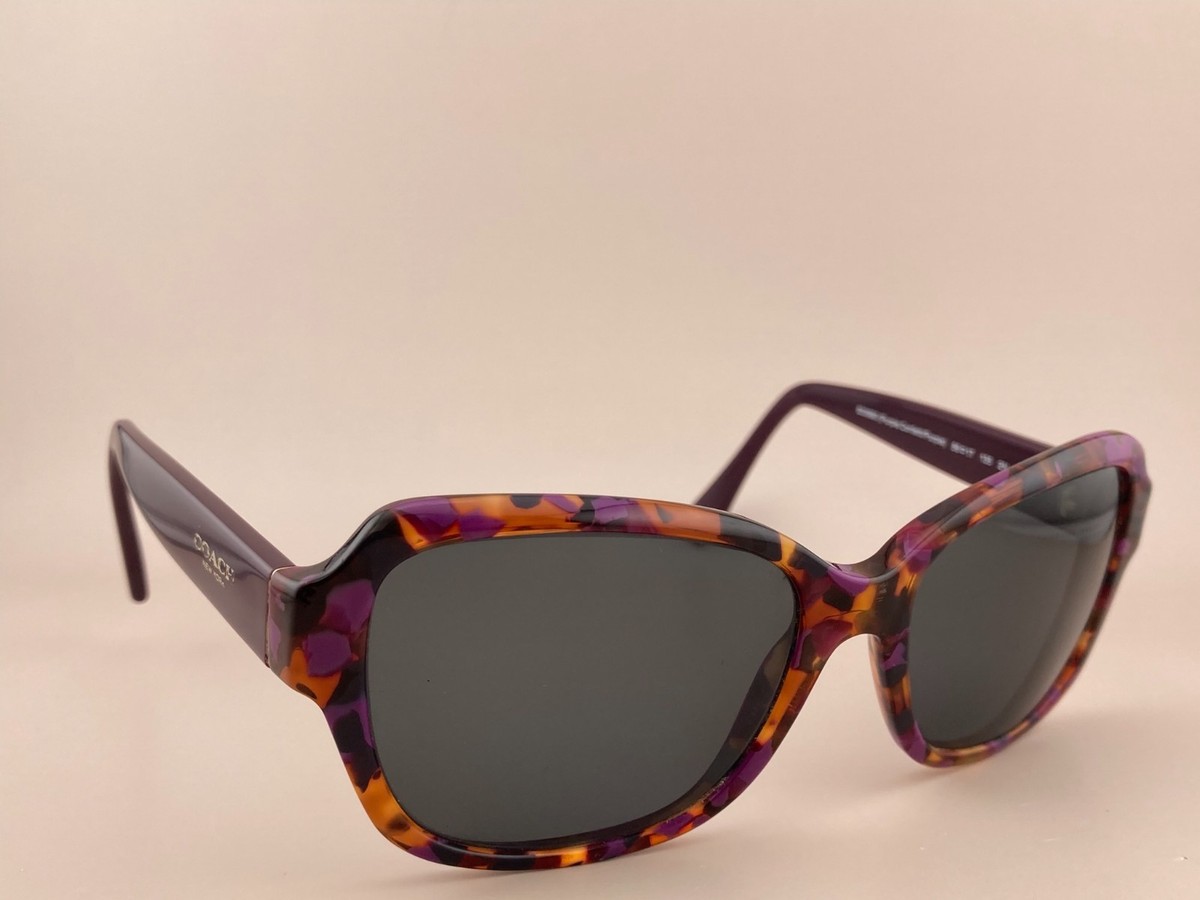 COACH SUNGLASSES HC8160 (L145) 533990 (PURPLE CONFETTI/PURPLE)‎ FRAMES ONLY COACH SUNGLASSES HC8160 (L145) 533990 (PURPLE CONFETTI  main image 3