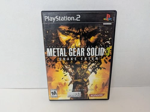 Metal Gear Solid 3: Snake Eater PS2 (Sony PlayStation 2, 2004) CIB Tested