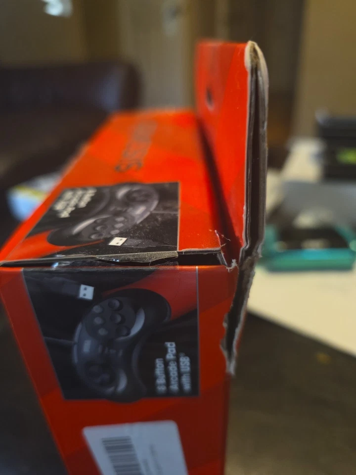 Retro-Bit Official Sega Genesis 8-Button Arcade Pad USB Controller for PC/Mac - Image 2 of 3