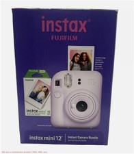 Fujifilm Instax Mini 12 Bundle - Purple BRAND NEW 