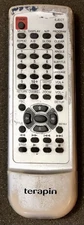 PRE-OWNED WORKING TERAPIN KM-168 DVD PLAYER REMOTE CONTROL TRANSMITTER TT2600DVD
