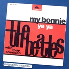RARE YA YA COVER ORIGINAL 1963 MONO THE BEATLES 7" VINYL 45 EX+