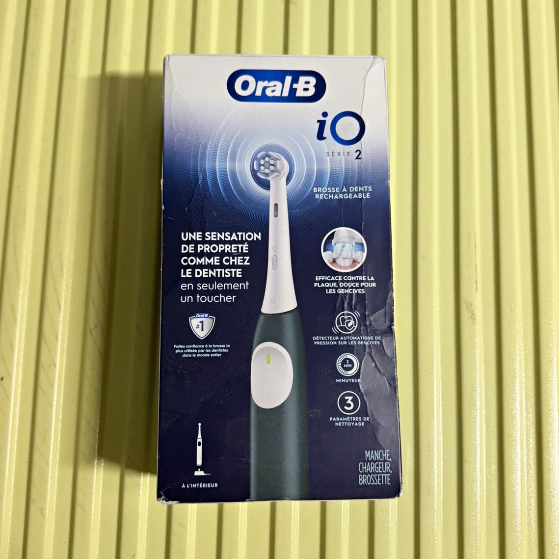 Braun Oral Cepillo Electrico Oral B Temporizador Cepillo De Dientes Eléctrico Oscilante Rotativo Braun Oral-B IO Series 3N  Modos Sensor De Presión Temporizador