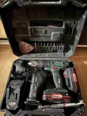 Parkside X20V Team Werkzeug-Set   2 Akkus, Ladegerät, Multitool & Bohrschrauber