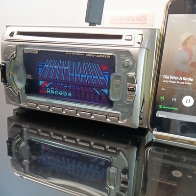 Kenwood DPX-5021M 2DIN CD MD DSP Spectrum Analyzer EQ Bluetooth