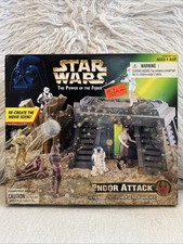 Star Wars Endor Attack Bunker 1997 Kenner POT...