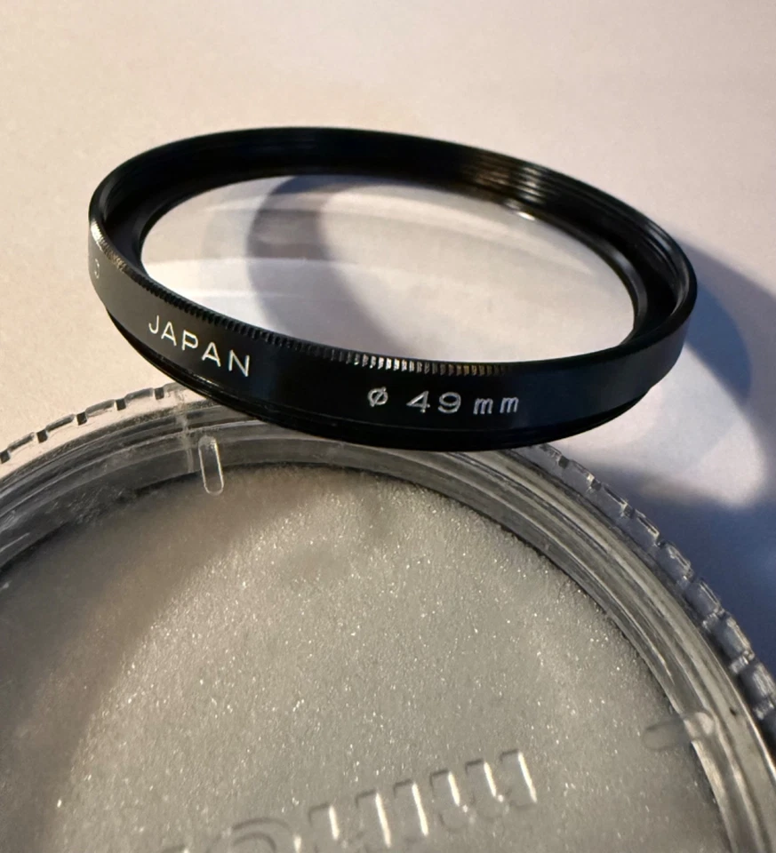 Original Minolta Close-Up-Lens No. 0 Nahlinse für 49 mm Gewinde - Bild 2 von 3