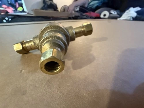 PROFLO PFMVTS38 3/8" Thermostatic Mixing Valve - Single Outlets ASSE 1070- Brass - Picture 4 of 9