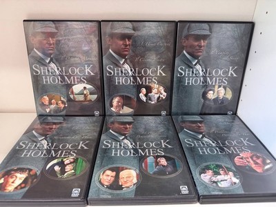 Die Abenteuer des Sherlock Holmes (TV-Serie) - Lot 6 DVDs - Selten
