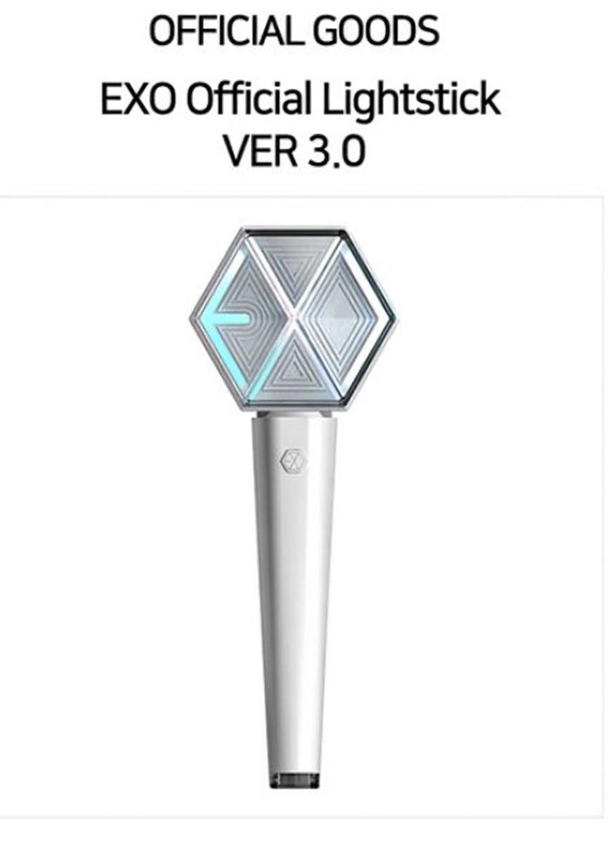 EXO OFFICIAL LIGHT STICK VER 3.0 + Photo Card 1p + Track K-POP | eBay