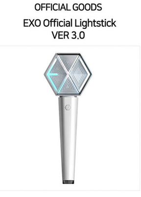 アイドル EXO ~ OFFICIAL FANLIGHT VER. 3.0 EXO OFFICIAL LIGHT STICK VER 3.0 + Photo Card 1p + Track K-POP | eBay