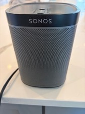 SONOS Play: 1 Black Wireless Speaker w/ Power Cord- Gen 1 - working - used