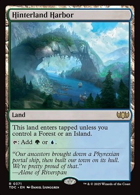 Magic/MTG Hinterland Harbor TDC-371 Rare Englisch Neu