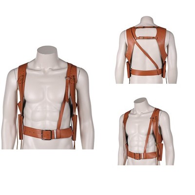 Rick O'Connell Brown Back Strap Halloween Carnival Cosplay Costume Accessories