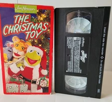 1993 Muppets The Christmas Toy VHS Tape Jim Henson Kermit Rugby Tiger Balthazar