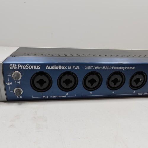 PreSonus AudioBox 1818VSL 24BIT/96K USB2.0 Interface - For Parts/Repair - Foto 6 di 11