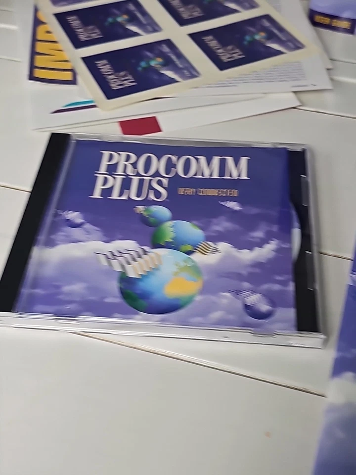 Procomm Plus 3.0 Very Connected User Guide Installation CD Data Storm - Image 2 of 4