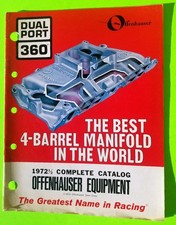 1972 12 Offenhauser Equipment Catalog Manifold Valve Cover Heads Breathers