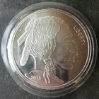 2015 5oz Silver Buffalo Round in Plastic