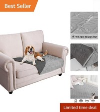 Pet-Friendly Reversible Blanket - Waterproof Dog Couch Cover for All Seasons