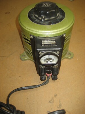 Tsan Yan Variable AC Power Supply Power Supply Transformer w Meter 0 - 130V 10A